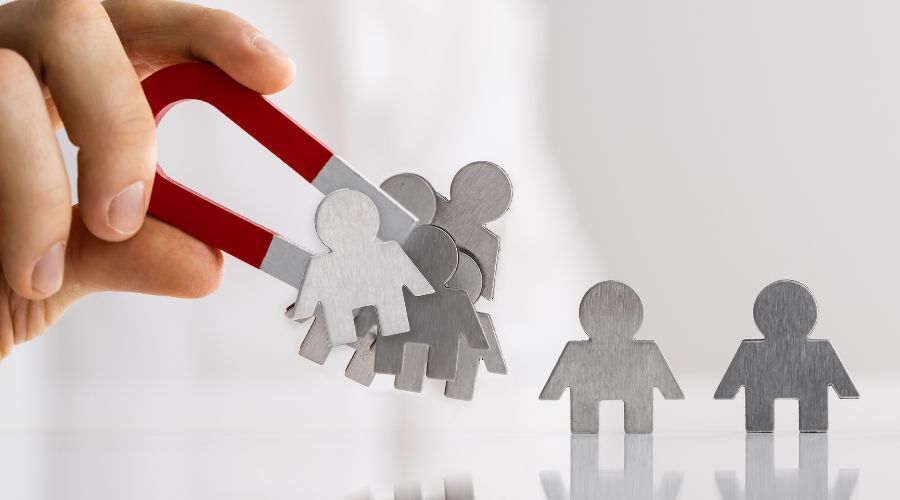 集客のイメージ図