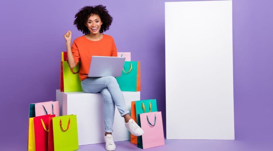 オンラインショップの運営のイメージ