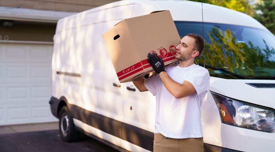 配達するイメージ