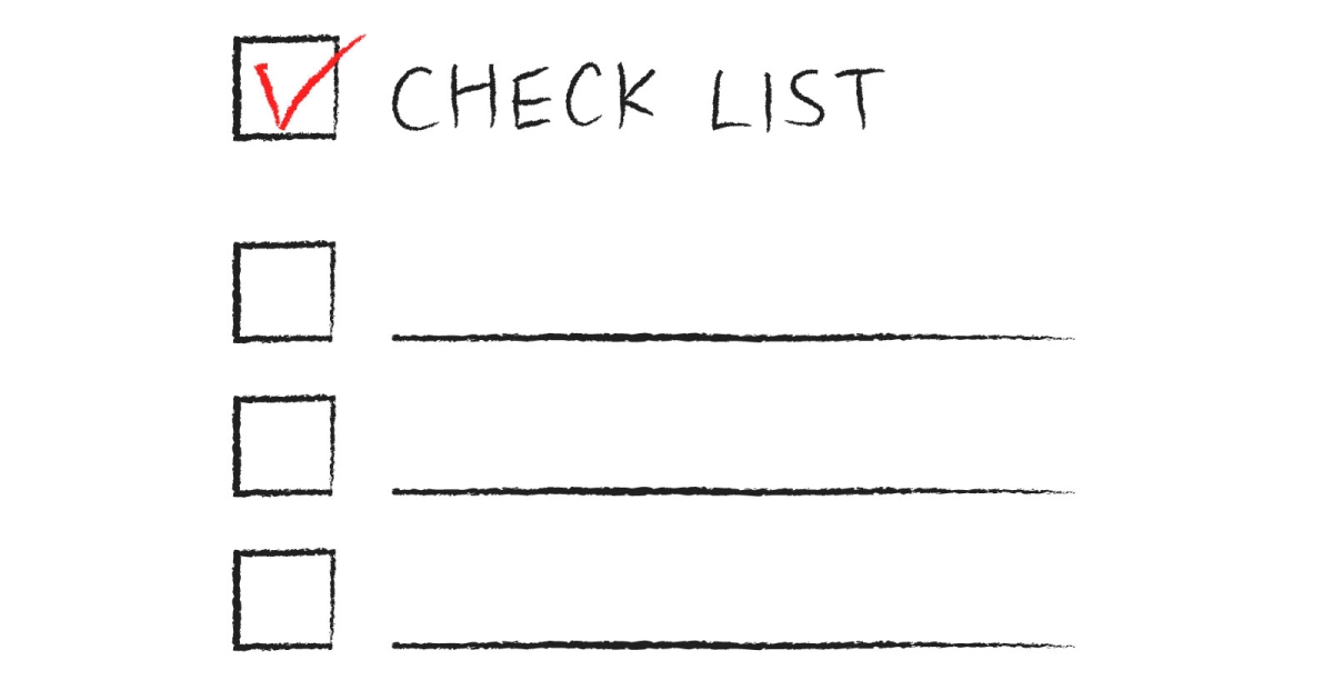 自社のバートナー選びのチェックリスト