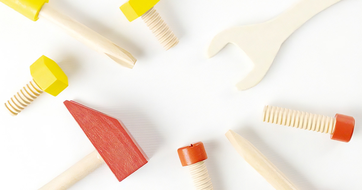 おもちゃの工具