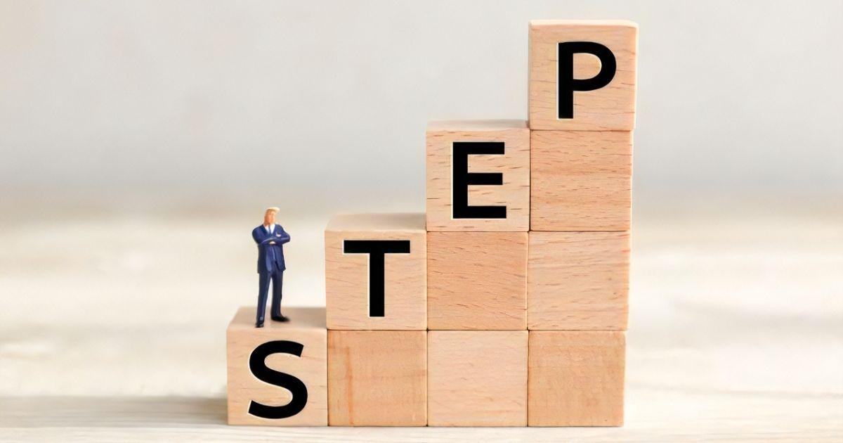 ステップの文字